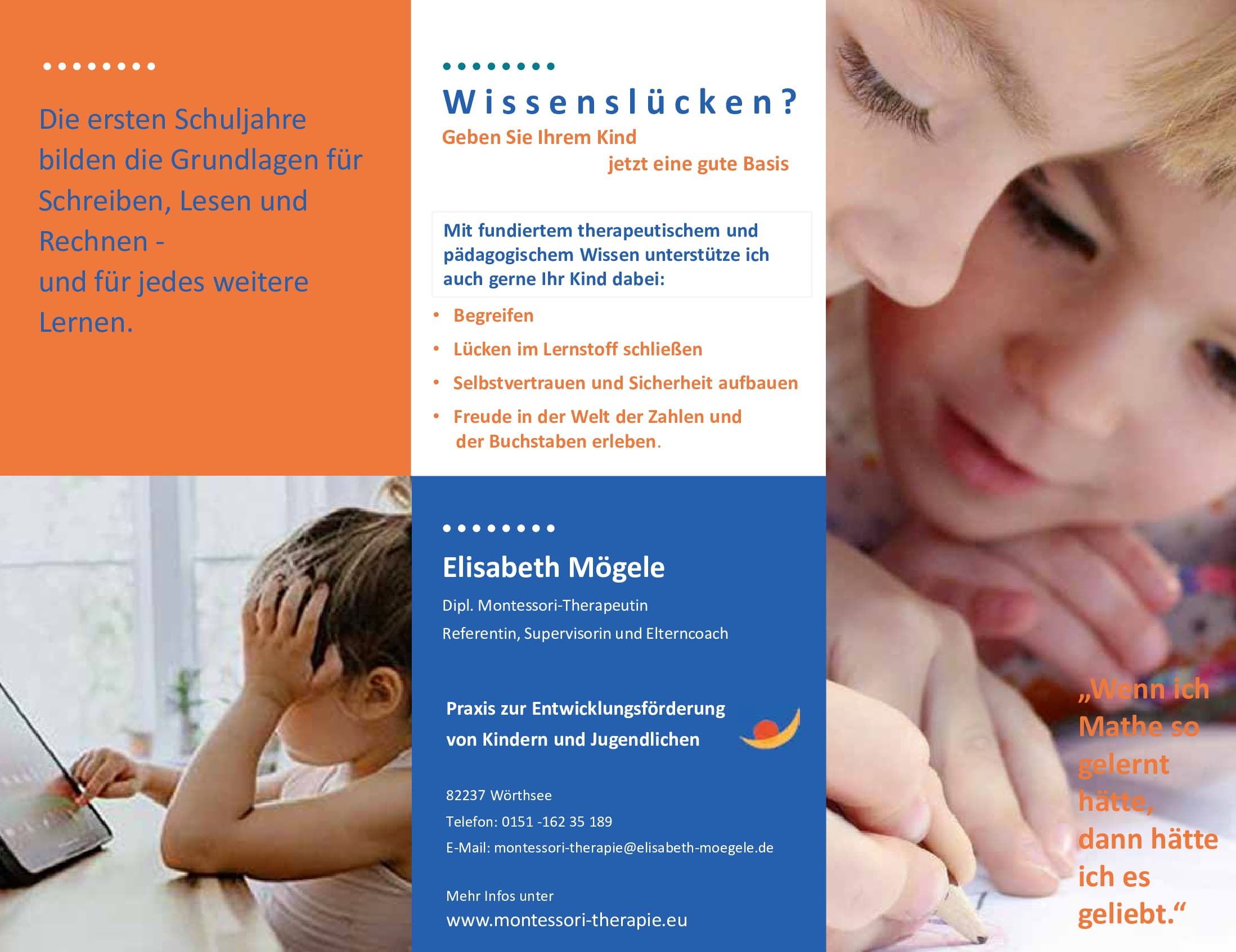 Die ersten Schuljahre bilden die Grundlagen für das weitere Lernen. Deshalb jetzt eine gute Basis legen für das Schreiben, Lesen und Rechnen.